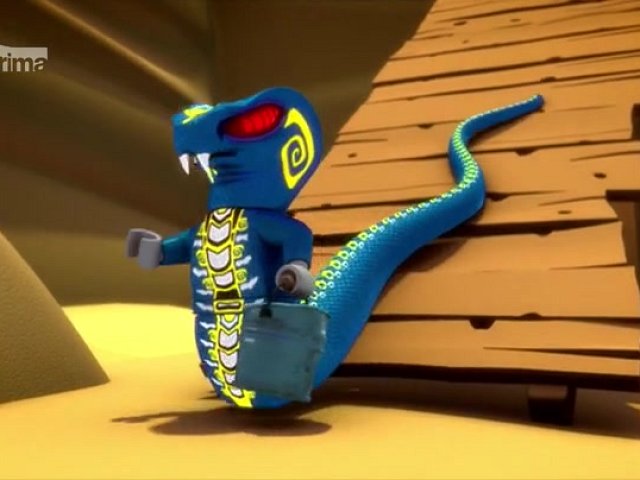 Ninjago S01E06 Král hadů, CZ dabing