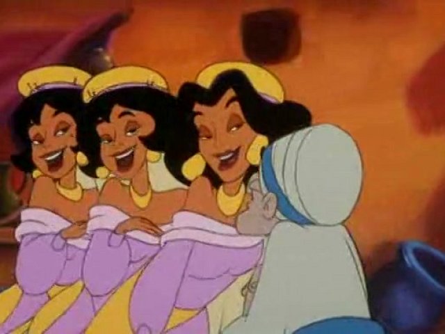 Aladin a král zlodějů (Animovaný, Fantasy, 1996) CZ dabing